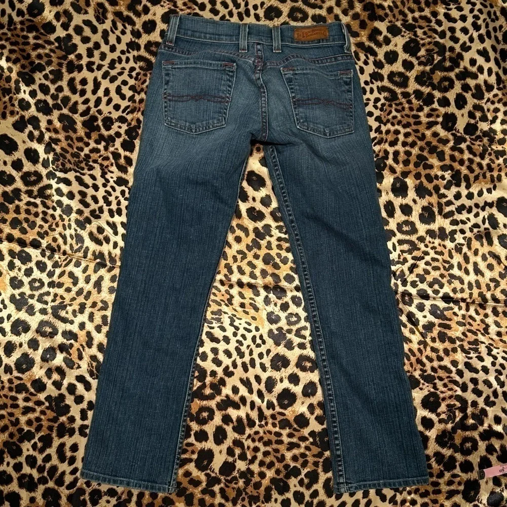 Lucky Brand Dark Wash Cropped Jeans - Picture 7 of 9